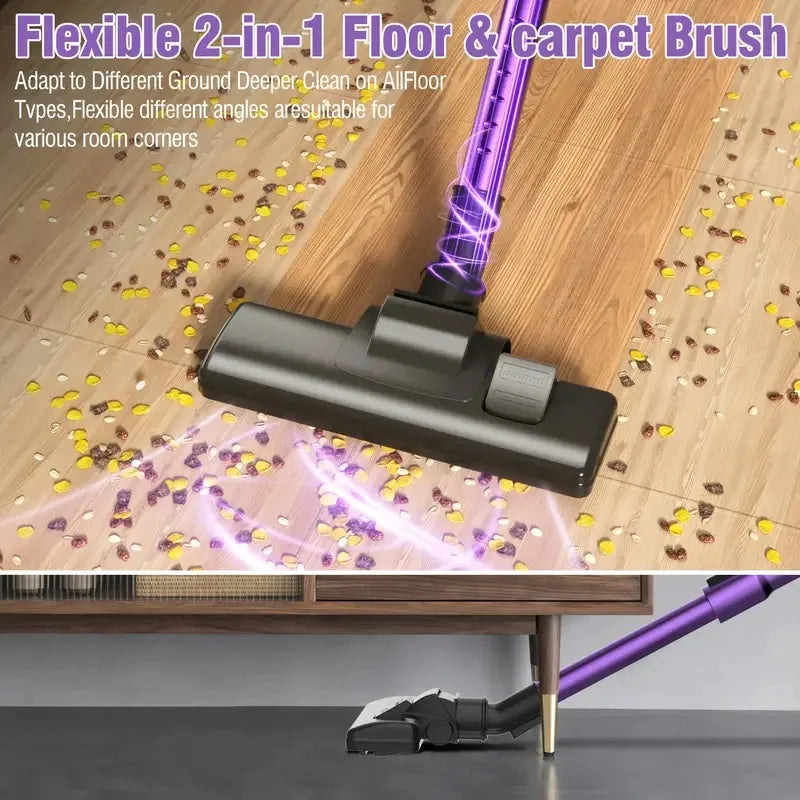 Wireless Handheld Vacuum – 18kPa Suction, 600W, Low Noise Handheld Vacuum Cleaner SPOT