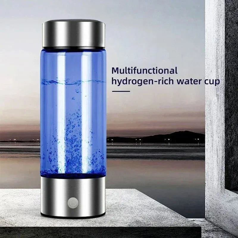 Portable 420ml Hydrogen Water Generator Bottle | USB-C Ionizer Hydrogen Water Ionizer SPOT