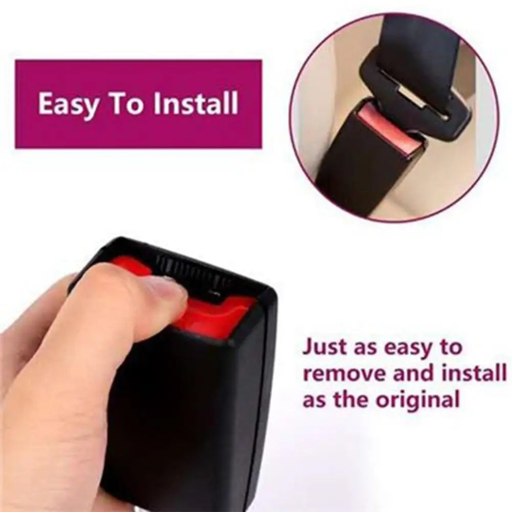 Universal Seat Belt Extender Clip – Adjustable Car Safety Buckle Seat Belt Extender SPOT