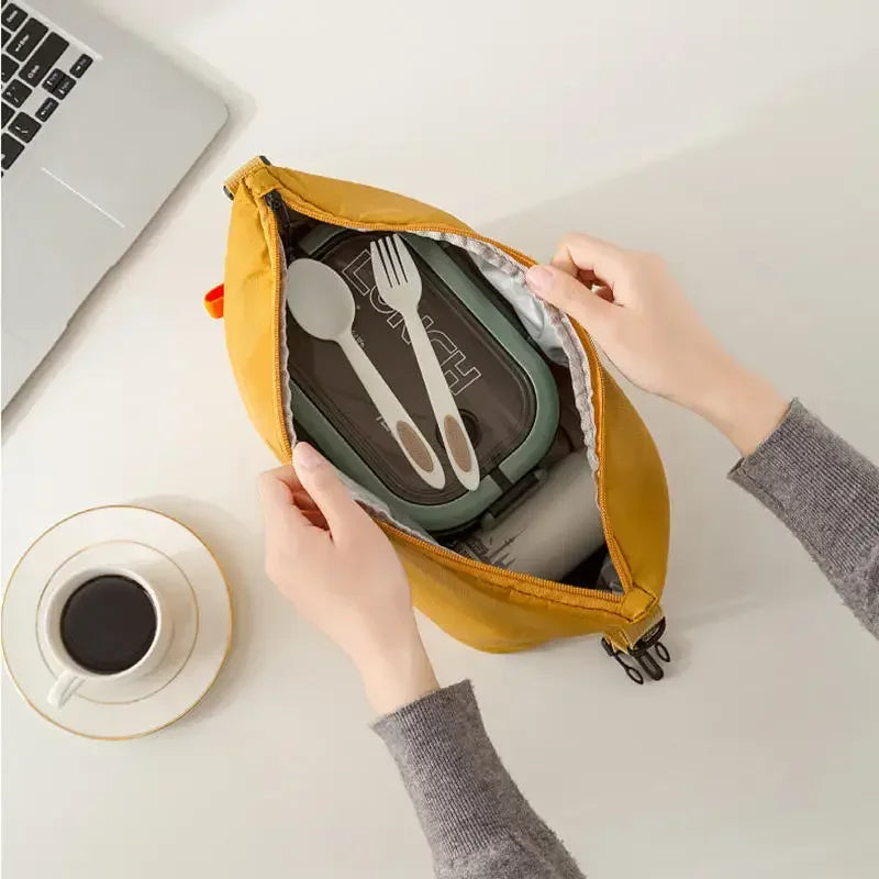 Insulated Lunch Bag – Aluminum Foil Bento Tote for Work & Picnic Insulated Lunch Bag SPOT