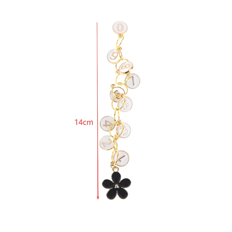 Numbered Stitch Markers with Bead Chain – Crochet & Knitting Stitch Markers SPOT