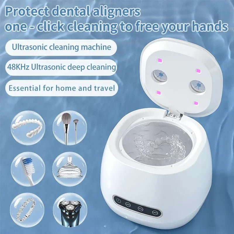 48kHz Portable Ultrasonic Cleaner – USB Rechargeable Multi-Use Ultrasonic Cleaner SPOT