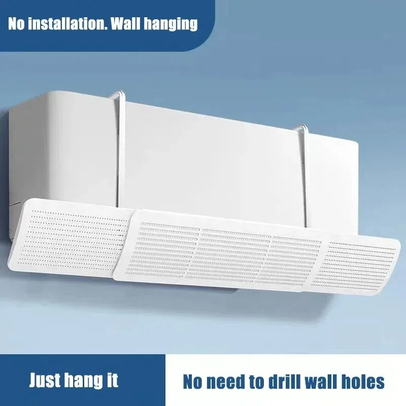 Wall-Mounted AC Wind Deflector – Universal Baby & Kids Room AC Wind Deflector SPOT