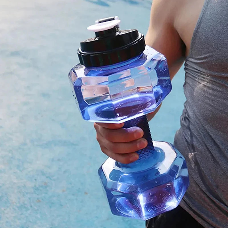 2.2L Dumbbell Water Bottle – Gym Sports Fitness Bottle Sports Water Bottle SPOT