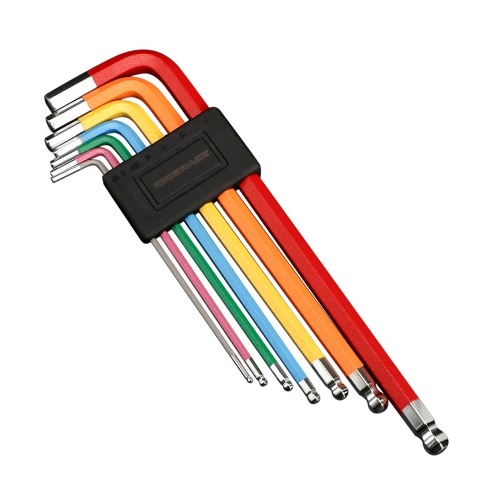 7-Piece Bike Hex Key Allen Wrench Set – 1.5 to 6mm Bicycle Repair Tool SPOT