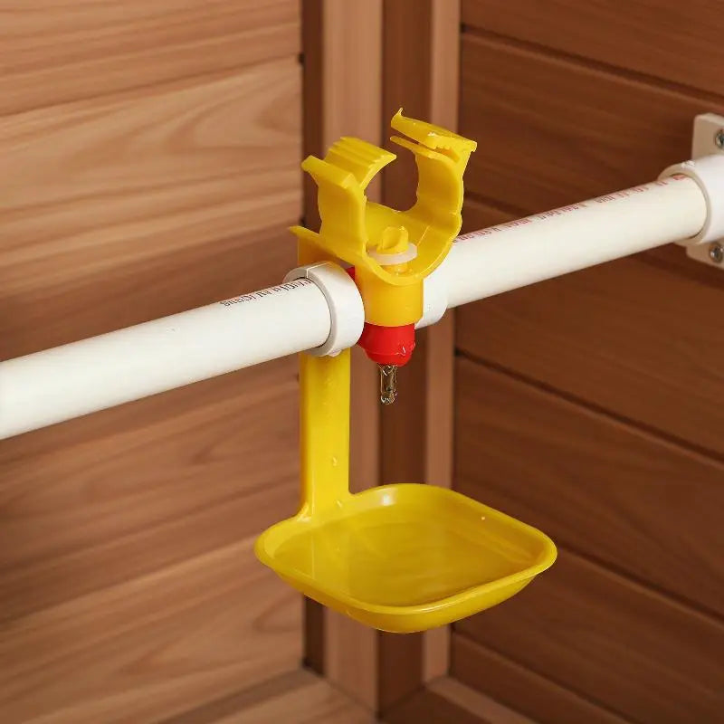 5-Pack Automatic Poultry Nipple Drinker Cups for 25mm Pipe Poultry Drinker Cups SPOT