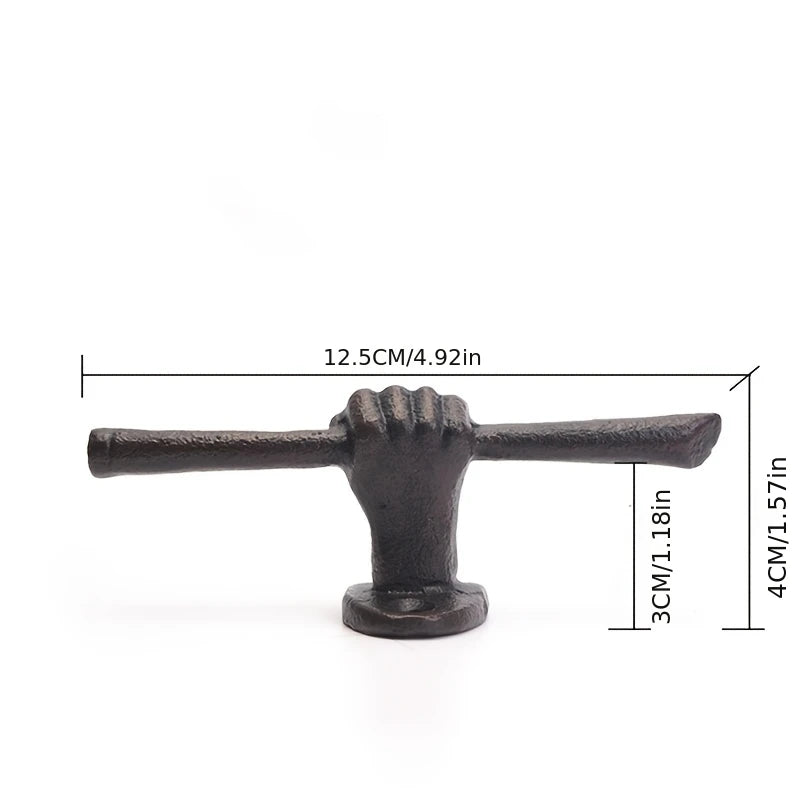 Cast Iron Wall Hooks – Rustic Entryway & Home Décor Wall Hook SPOT