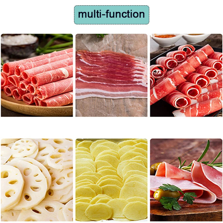DUTRIEUX Automatic Meat Slicer 12/13 Inch | Frozen Meat Electric Meat Slicer SPOT