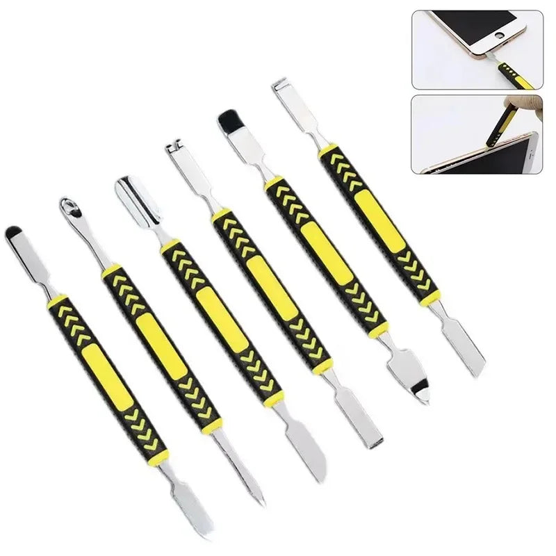 6-Piece Metal Pry Spudger Set – Electronics Screen Repair Kit Electronics Repair Tools SPOT