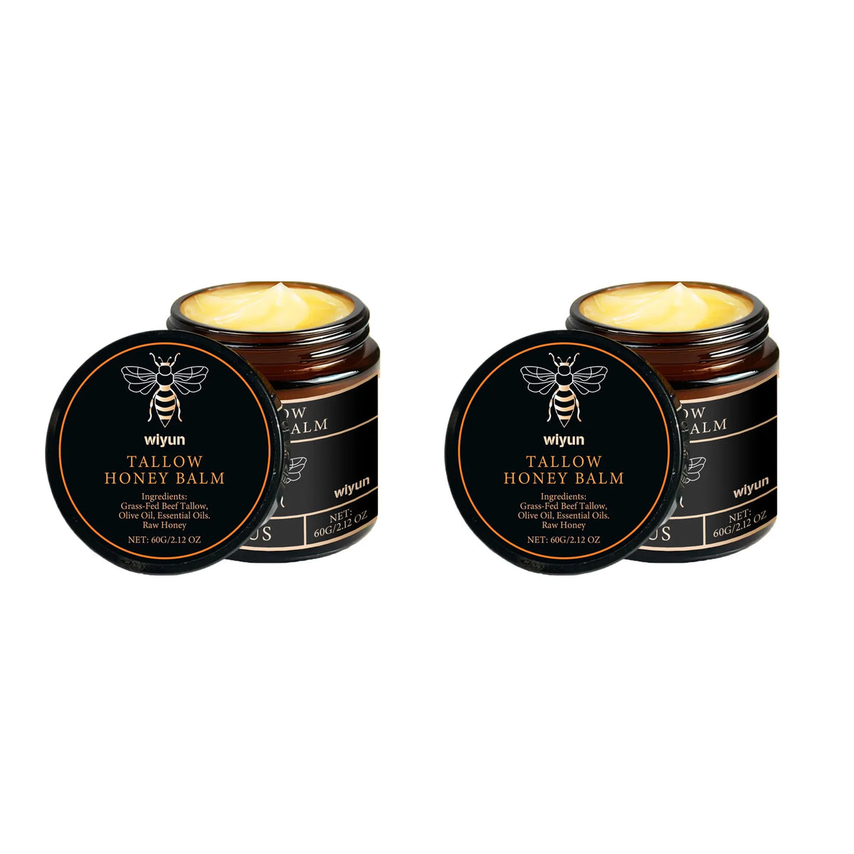 WIYUN Beef Tallow & Honey Brightening Body Cream 60g Brightening Body Cream SPOT 120g Boxed