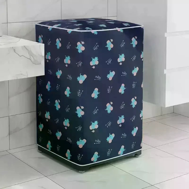 Dustproof Top Load Washer Cover – Waterproof UV Bear Print Washing Machine Cover SPOT