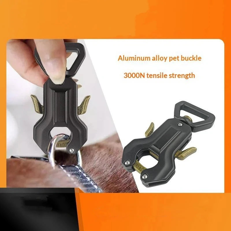 Heavy-Duty Dog Leash Clasp – Quick Release Aluminum Swivel Clip Dog Leash Clip SPOT