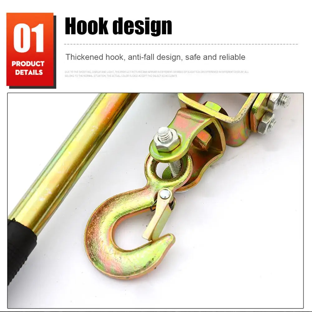 Heavy-Duty Rope Ratchet Tensioner 2T/4400LBS Carbon Steel Ratchet Tensioner SPOT