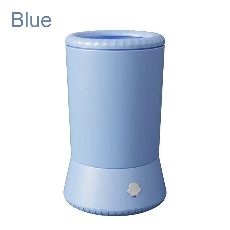 USB Rechargeable Automatic Dog Paw Cleaner & Washer Dog Paw Washer SPOT Blue