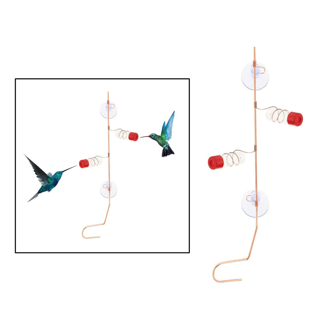 Window Suction Cup Bird Feeder – Seed & Water Dispenser Window Bird Feeder SPOT