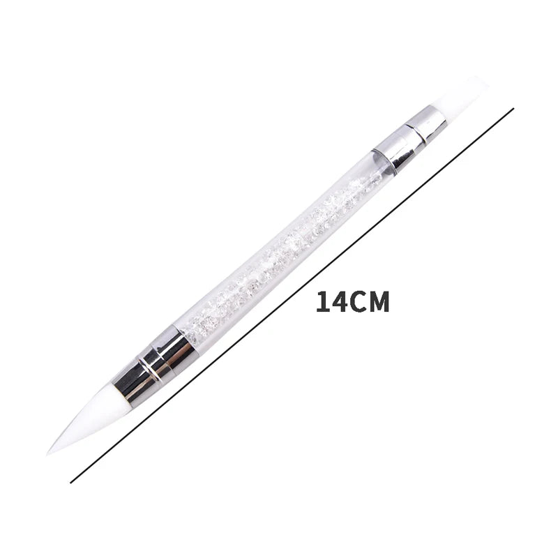 Dual-Ended Silicone Nail Art Sculpture Pen – 3D DIY Tool Nail Art Tool SPOT