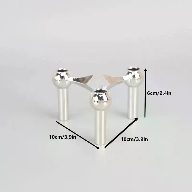 Nordic Geometric Candlestick Holder – Luxury Tabletop Decor Candle Holder SPOT