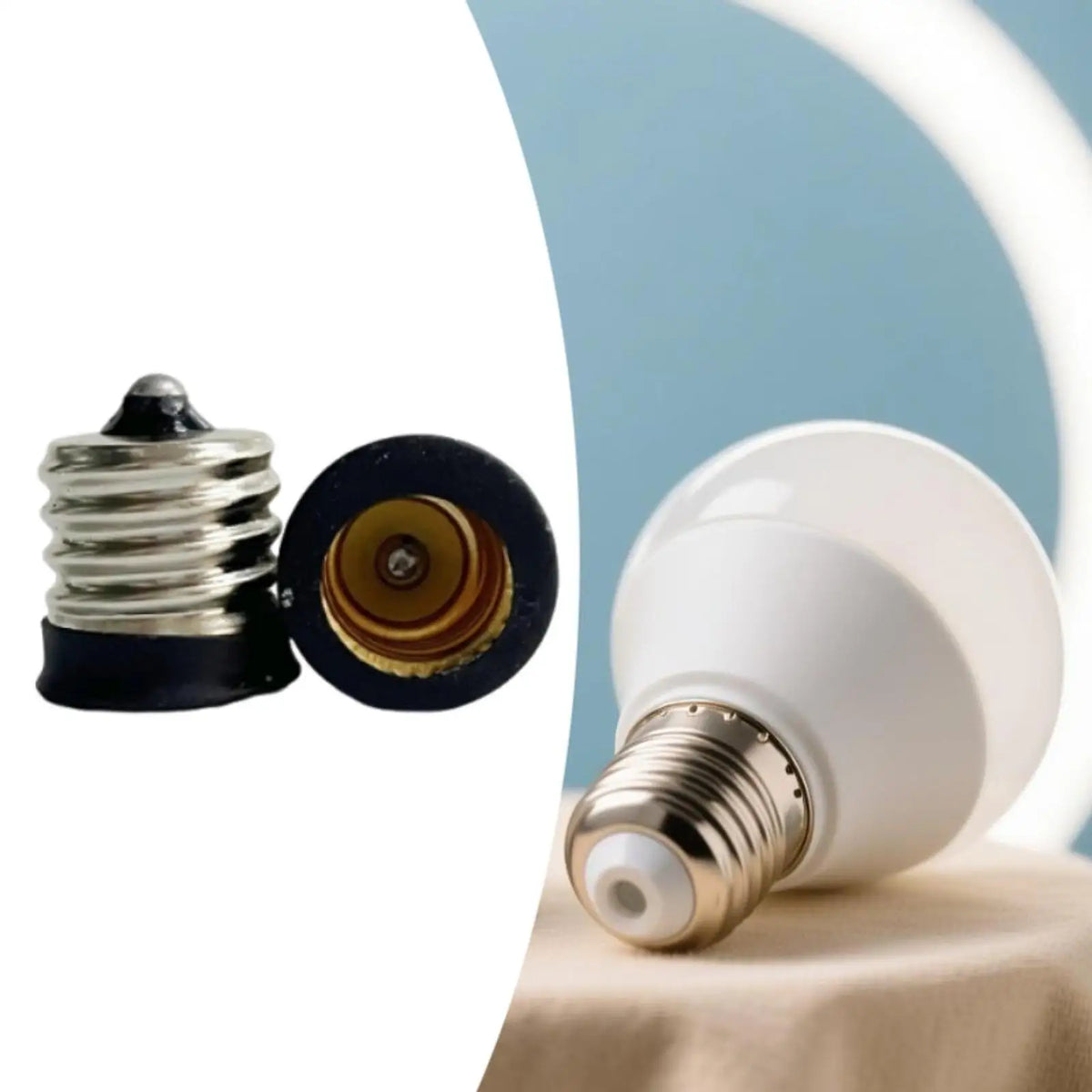 E17 to E12/E14 Bulb Base Converter – Lamp Socket Adapter Lamp Socket Adapter SPOT E17toE12