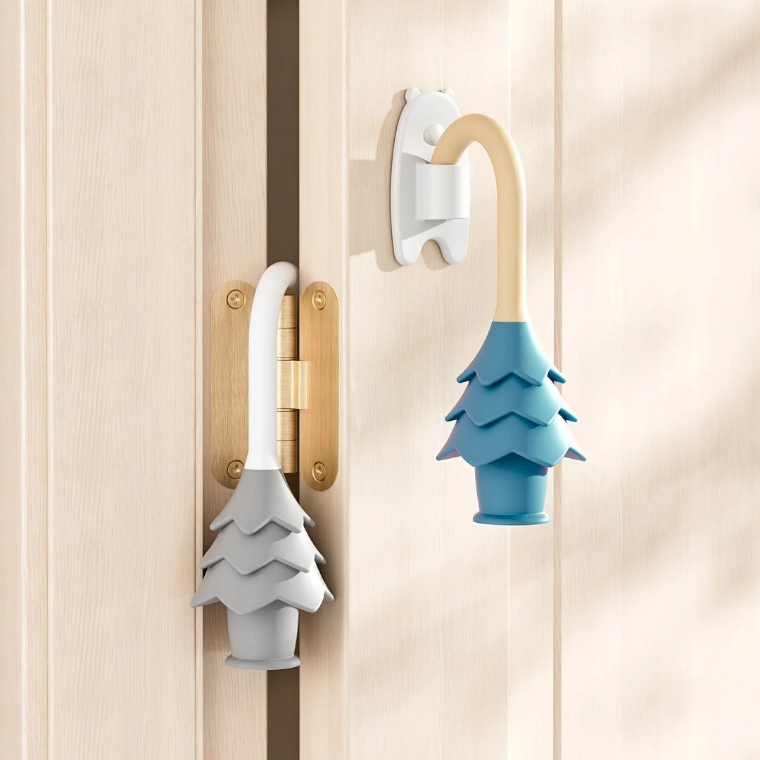 2-Pack Christmas Tree Silicone Door Pinch Guard & Stopper Door Pinch Guard SPOT