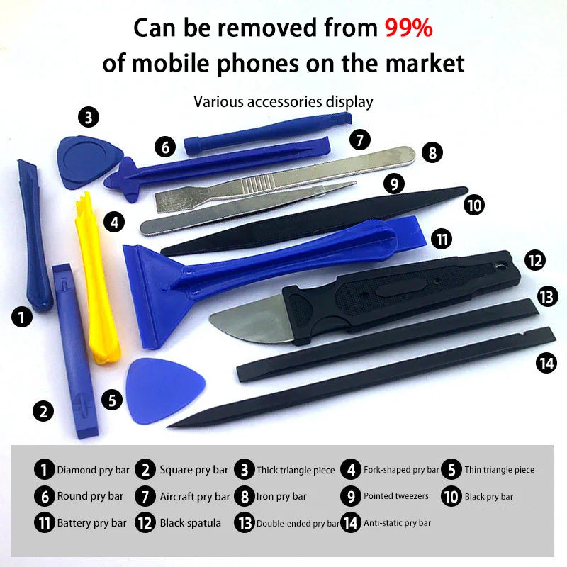 40-in-1 Phone Repair Tool Kit – iPhone Screwdriver Set Phone Repair Kit SPOT