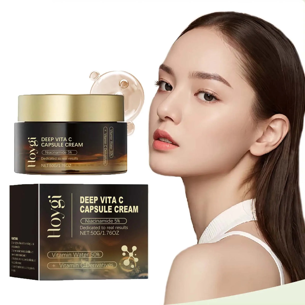 Hoygi Niacinamide Face Cream – Brighten & Even Skin Tone 50g Brightening Face Cream SPOT