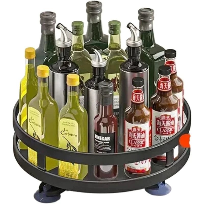 360° Rotating Spice Rack Turntable – Countertop Organizer Rotating Kitchen Organizer SPOT