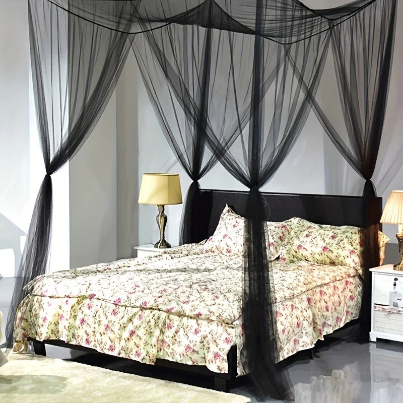 Floor-to-Ceiling Bed Canopy Mosquito Net – Fits All Bed Sizes Bed Canopy Net SPOT
