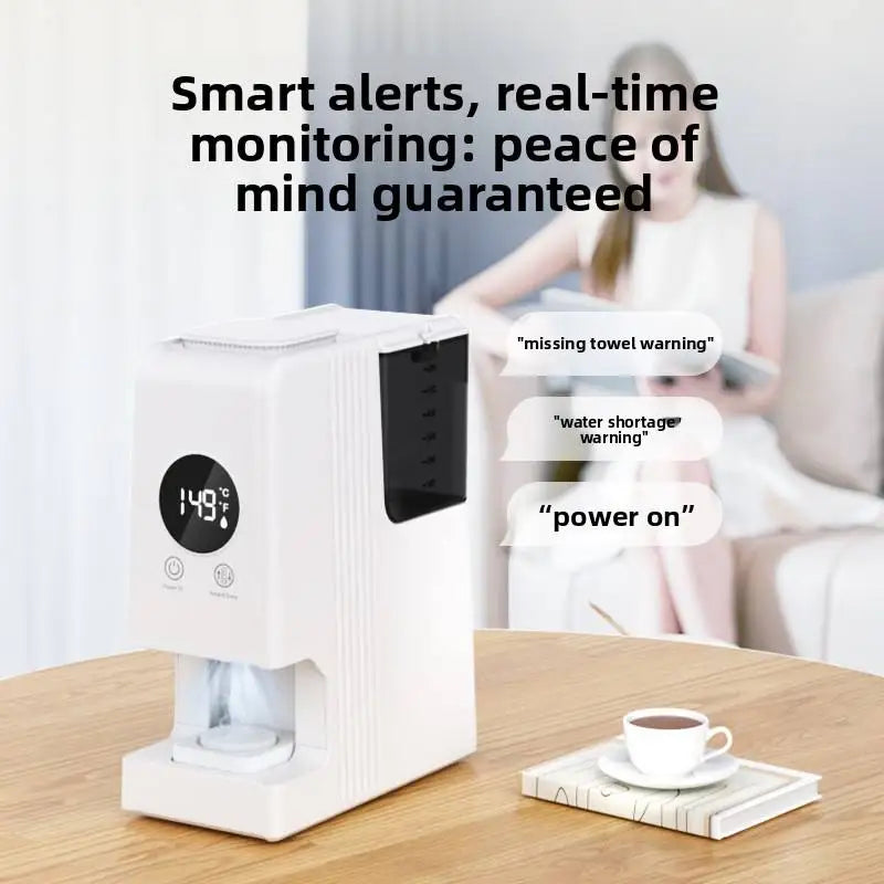 Automatic Hot Towel Warmer Dispenser – 55°C Fast Heat, Salon Towel Warmer Dispenser SPOT
