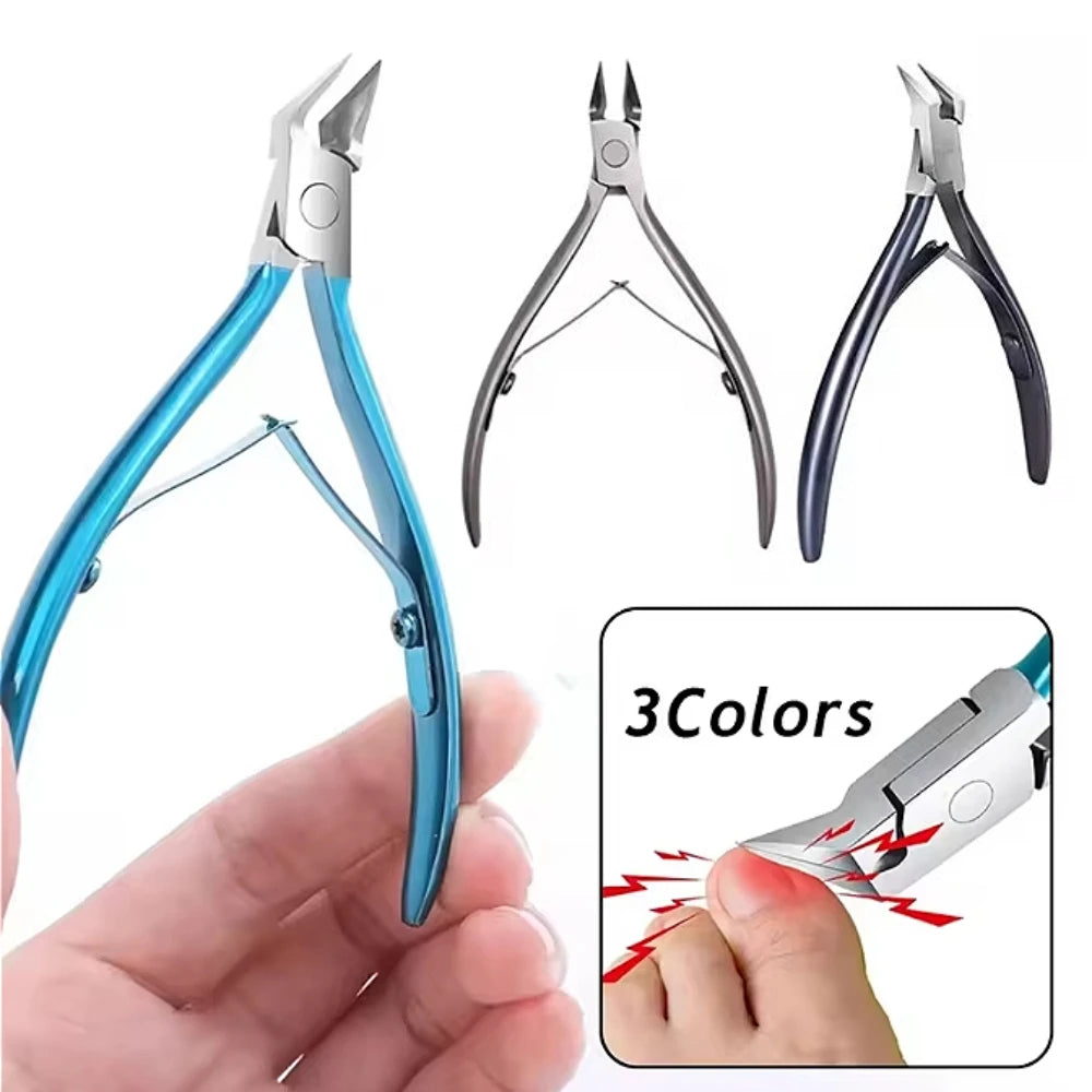 Angled Curved Toenail Clipper – Spring Grip Toe Nipper Nail Clipper SPOT