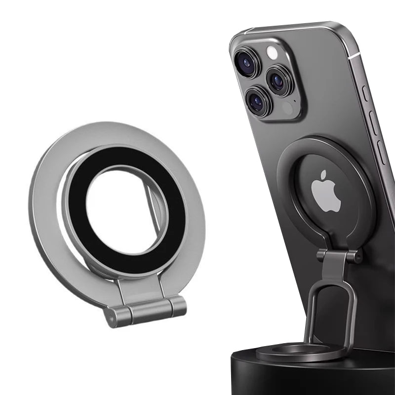Foldable Dual Magnetic Ring Phone Holder – MagSafe Stand Magnetic Phone Stand SPOT