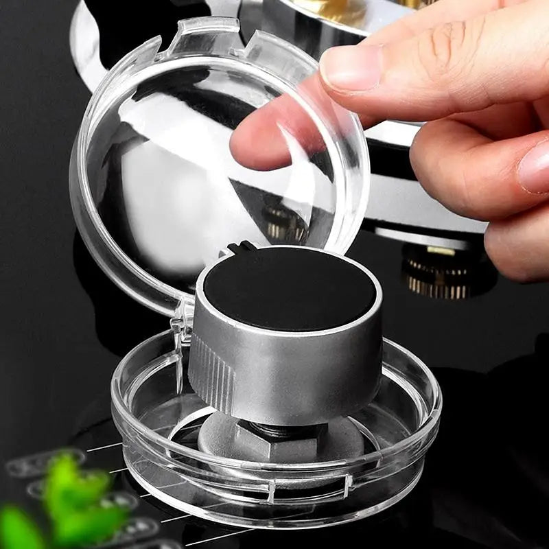 Gas Stove Knob Child Safety Cover – Heat-Resistant 2-Pack Child Safety Cover SPOT