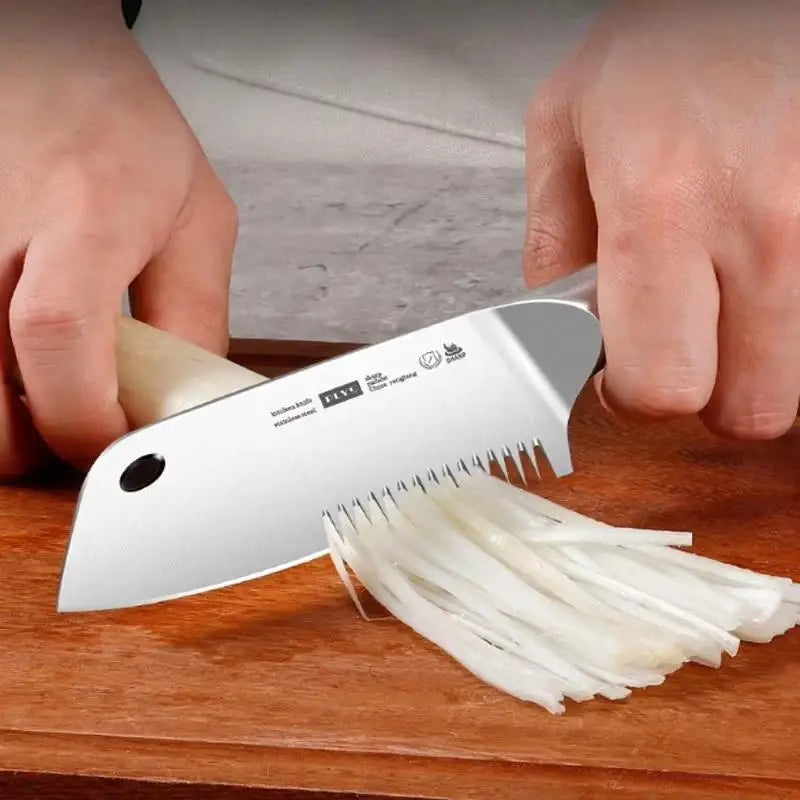Stainless Steel Green Onion & Herb Cutter | Sharp Kitchen Knife Herb & Onion Cutter SPOT