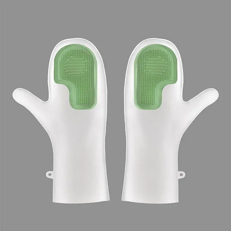 Dishwashing Gloves with Cleaning Brush – Non-Slip & Waterproof Cleaning Gloves SPOT A3