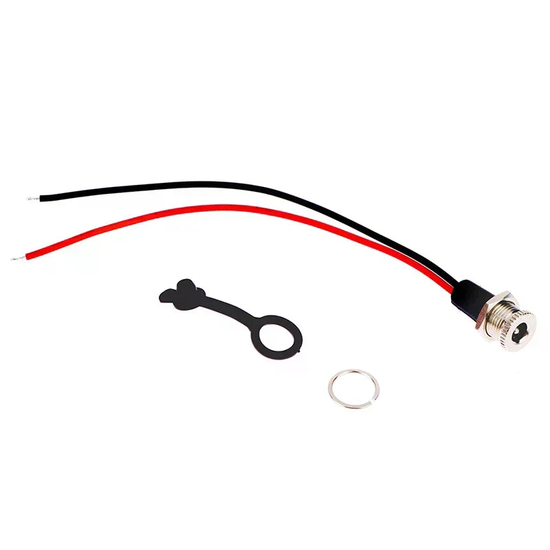 IP68 Waterproof DC Socket 5.5x2.1mm Panel Mount Connector DC Power Connector SPOT