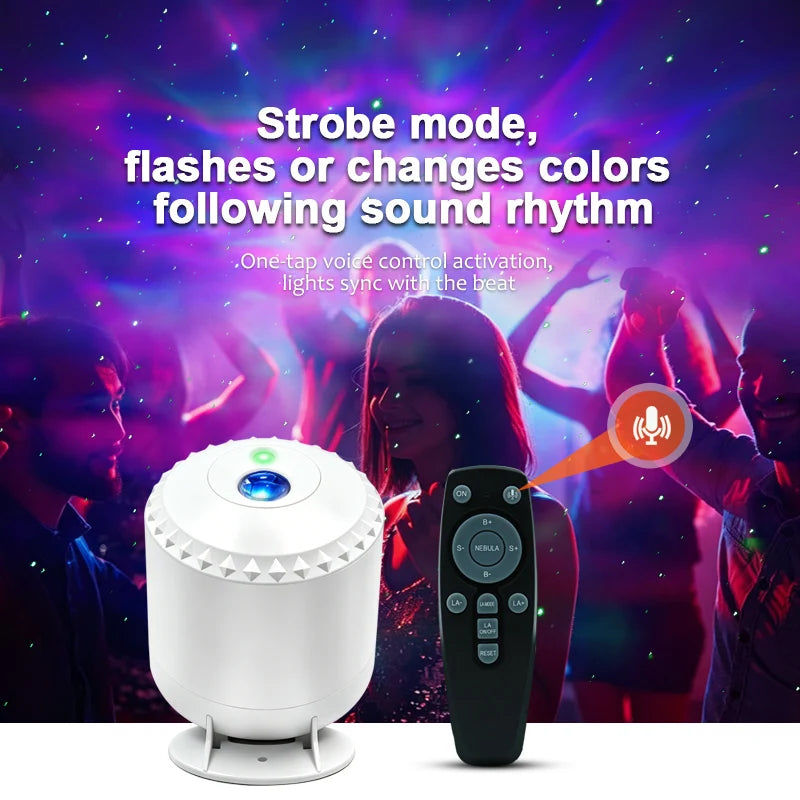 Galaxy Star Projector Lamp – USB Nebula Night Light Gift Star Projector Lamp SPOT