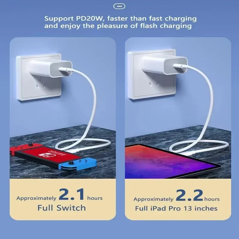 100W USB-C to USB-C Fast Charging Cable – 1 or 3 Pack USB-C Charging Cable SPOT