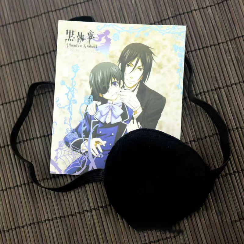 Anime Cosplay Eye Patch – Washable Single Eye Mask Cosplay Eye Patch SPOT
