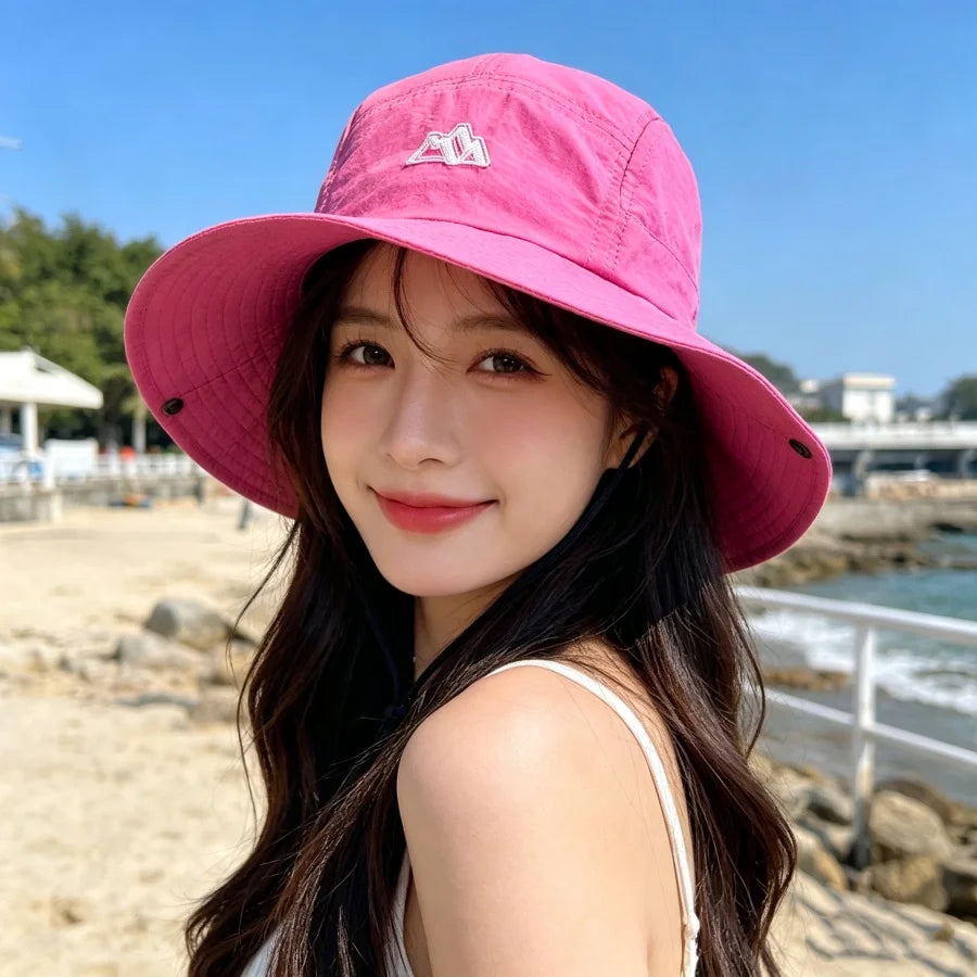Wide-Brim Waterproof Sun Hat – Unisex Outdoor Hiking Hat Wide-Brim Sun Hat SPOT