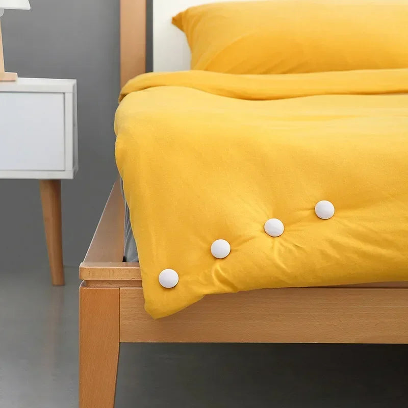 Duvet Cover Clips & Bed Sheet Fasteners – Anti-Slip Buckles Bedding Fastener Clips SPOT