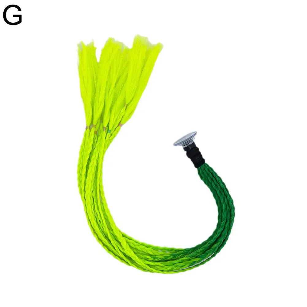 Helmet Braid Pigtail Decoration – Fits Bike & Motorcycle Helmets Helmet Accessory SPOT G