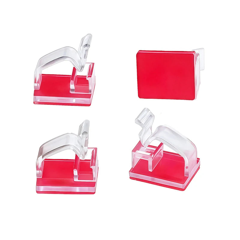20-Pack Adhesive Cable Clips – Cord & Wire Organizer Cable Management Clips SPOT