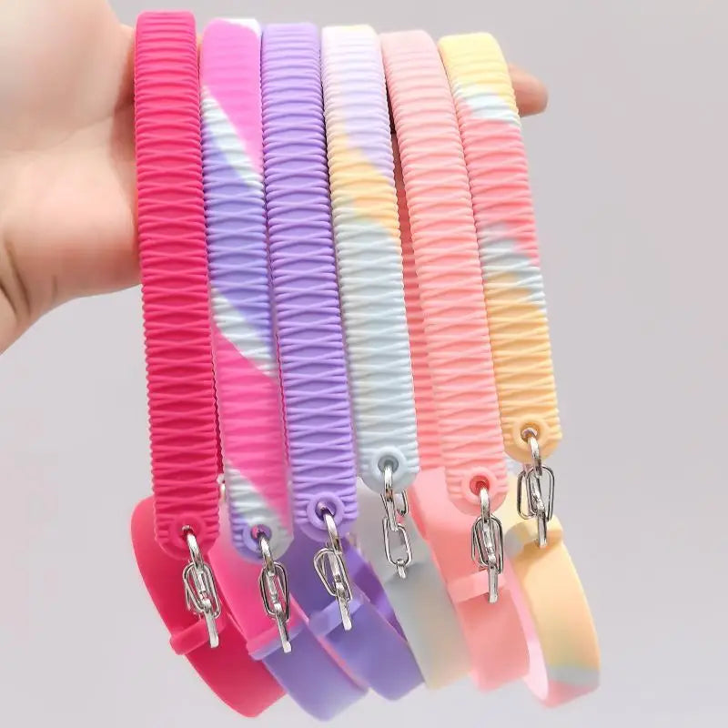 Silicone Water Bottle Sling Strap Carrier – Fits 8–40oz Bottle Carrier Strap SPOT