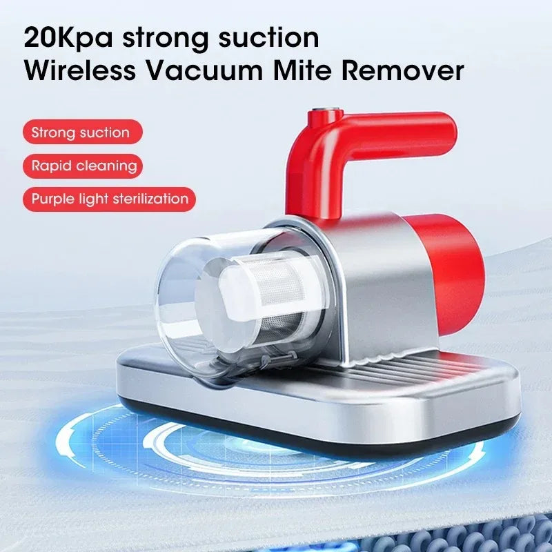UV Mite Remover Vacuum 20000Pa 5-Stage HEPA | Bed & Mattress Handheld UV Vacuum SPOT