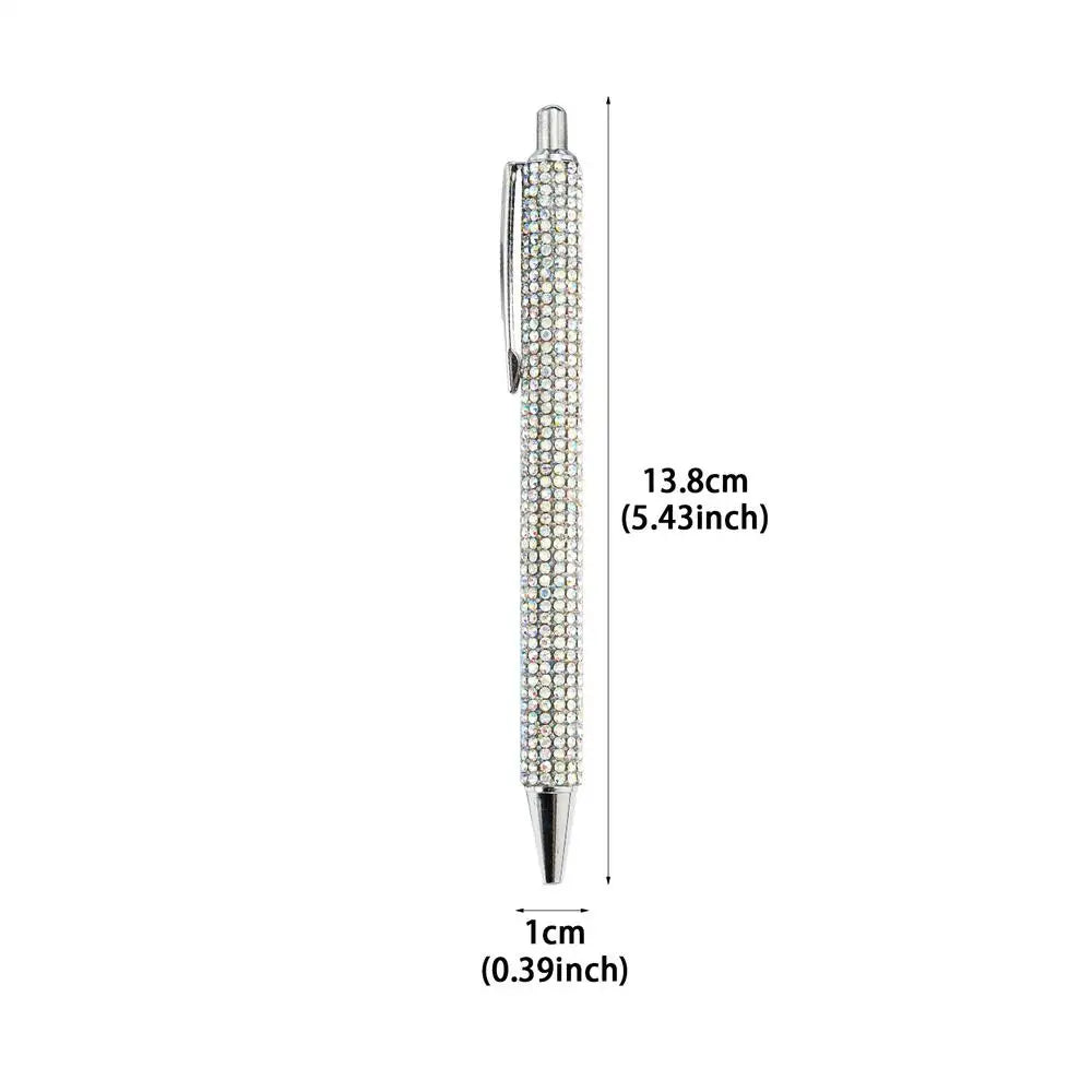 Rhinestone Bling Ballpoint Pen – Sparkly Crystal 0.7mm Ballpoint Pen SPOT a