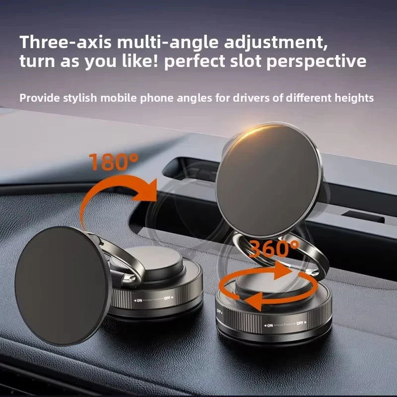 Magnetic Car Phone Holder – 360° Suction Cup Mount Car Phone Mount SPOT