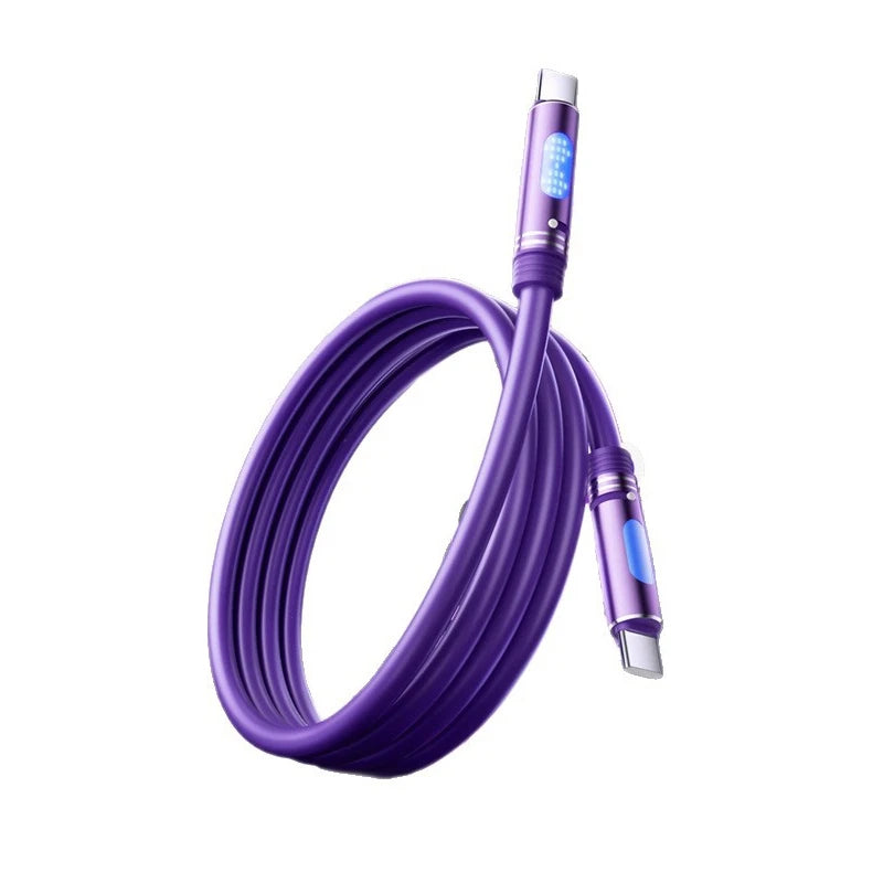 100W USB-C Fast Charging Cable with Ambient Light | iPhone & Android USB-C Charging Cable SPOT A 1m