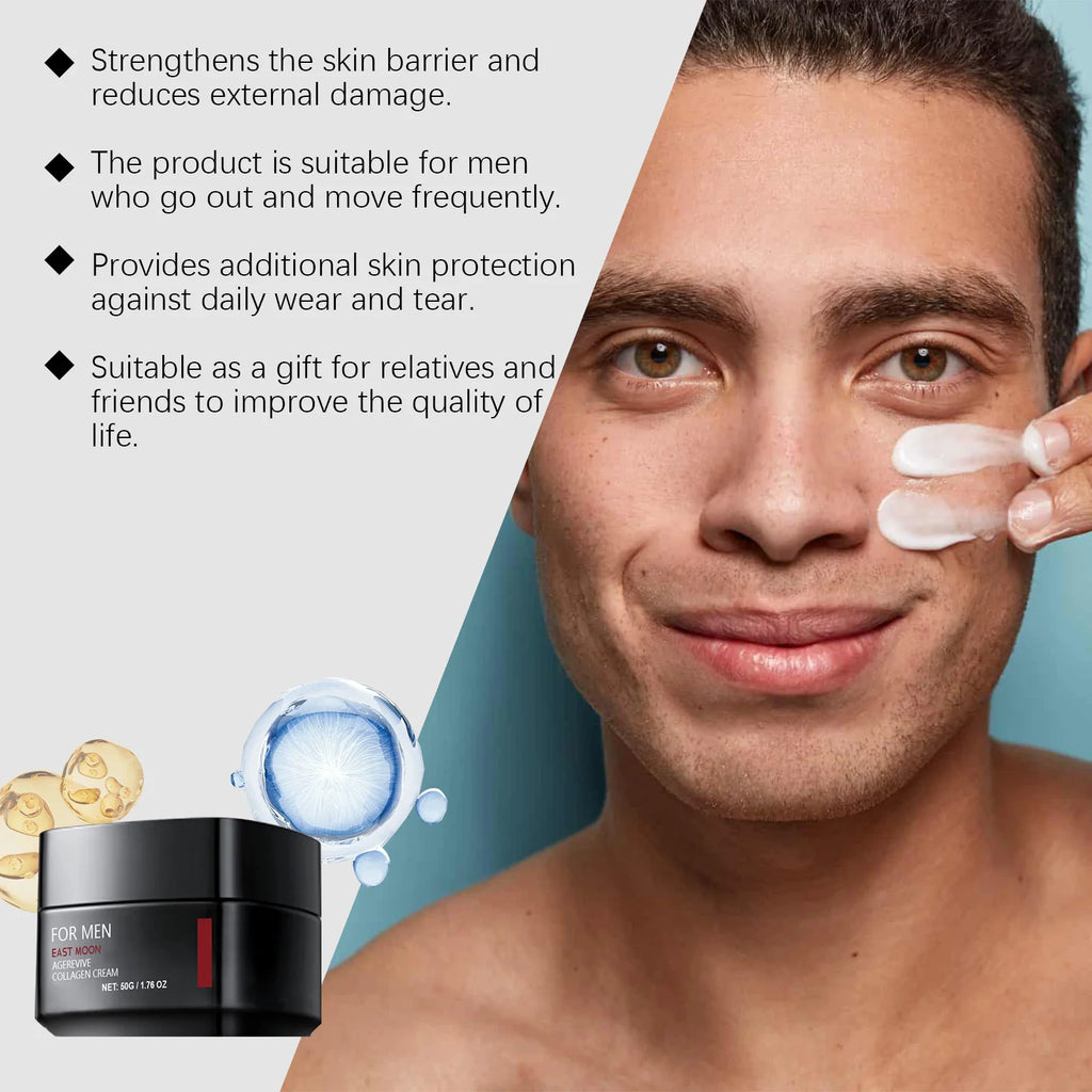 Men's Hyaluronic Acid Face Cream – Hydrating & Brightening Men's Face Cream SPOT
