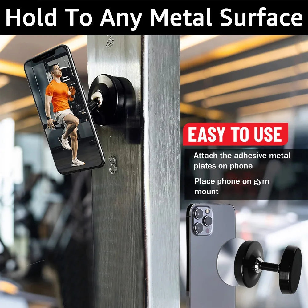 Double-Sided Magnetic Phone Holder – Dual Magnet Mount Stand Magnetic Phone Mount SPOT
