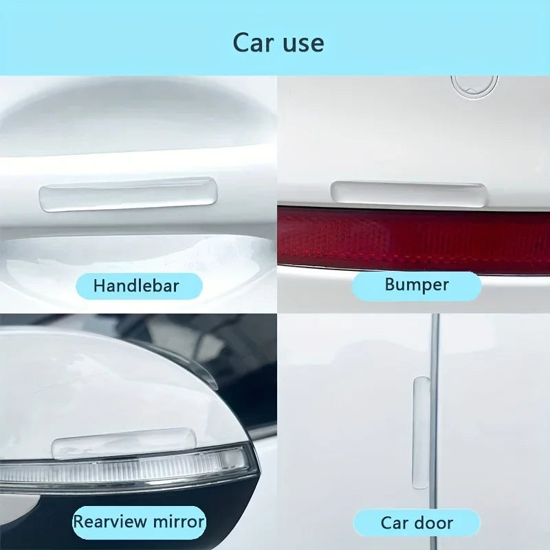 10-Pack Clear Silicone Door Anti-Collision Pads | Sealing Strips Door Bumper Pads SPOT