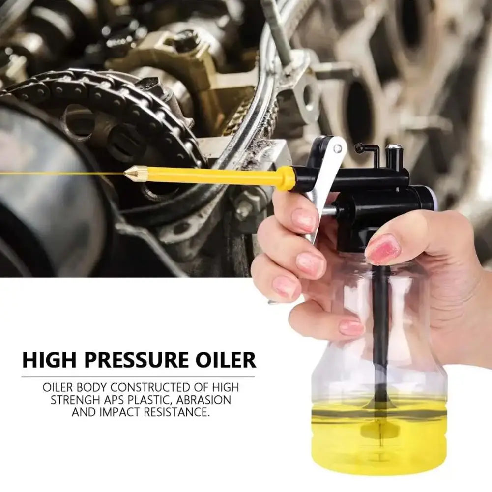 250ml/350ml High-Pressure Oil Can – Rigid & Flex Pump Oiler Oil Can Pump Oiler SPOT